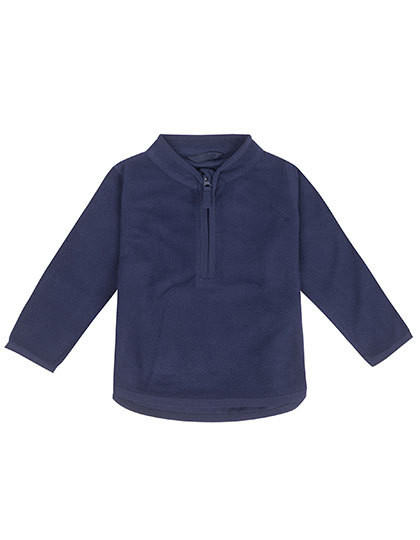 Bluza Unisex Mikropolar z Krotkim Zamkiem LW031 - Navy