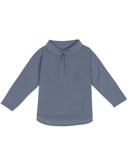 Bluza Unisex Mikropolar z Krotkim Zamkiem LW031 - Stone Blue