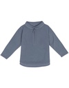 Bluza Unisex Mikropolar z Krotkim Zamkiem LW031 - Stone Blue