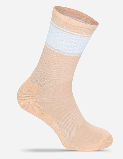 Skarpety Klasyczne Bawelniane MRS5007 - Peach