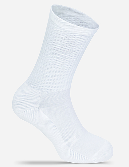 Skarpetki Standardowe Bawełniane Oddychajace MRS5008 - White & White