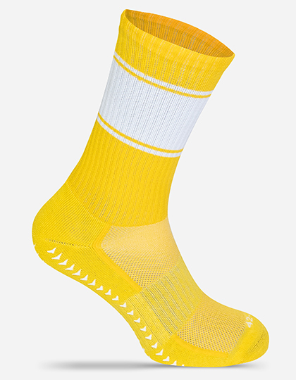 Skarpety Sportowe Antyposlizgowe Techniczne MRS5009 - Yellow