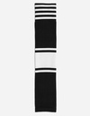 Skarpetki Dlugie Sportowe Prazkowane MRS5011 - Black