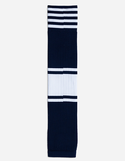Skarpetki Dlugie Sportowe Prazkowane MRS5011 - Navy