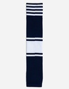Skarpetki Dlugie Sportowe Prazkowane MRS5011 - Navy
