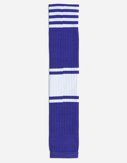 Skarpetki Dlugie Sportowe Prazkowane MRS5011 - Purple