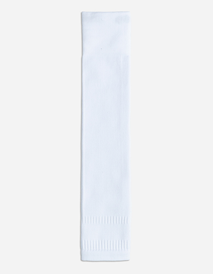 Skarpetki Długie Sportowe Prążkowane MRS5011 - White & White