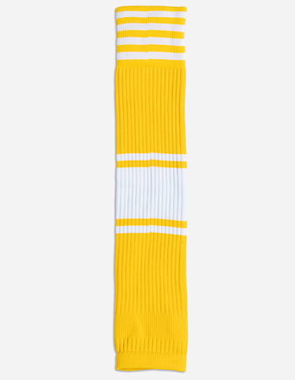 Skarpetki Dlugie Sportowe Prazkowane MRS5011 - Yellow