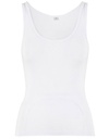 Koszulka bez rekawow Regularny kroj Bawelna organiczna NM017 - White