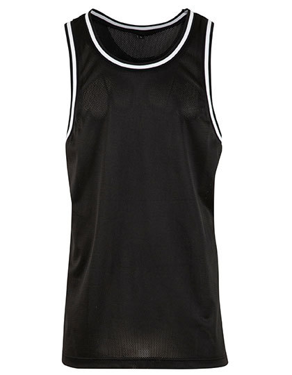 Koszulka Bezrekawnik Siatkowa Oddychajaca NM034 - Black