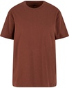 Koszulka Regularna Bawelna Organiczna NM038 - Chocolate Brown
