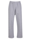 Spodnie Szerokie Bawelniane Szczotkowane NM042 - Heather Grey