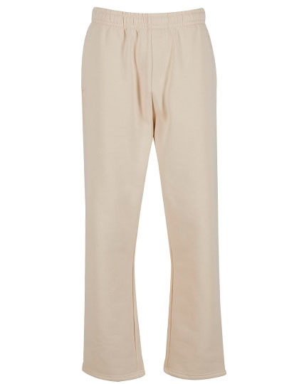 Spodnie Szerokie Bawełniane Szczotkowane NM042 - Sand