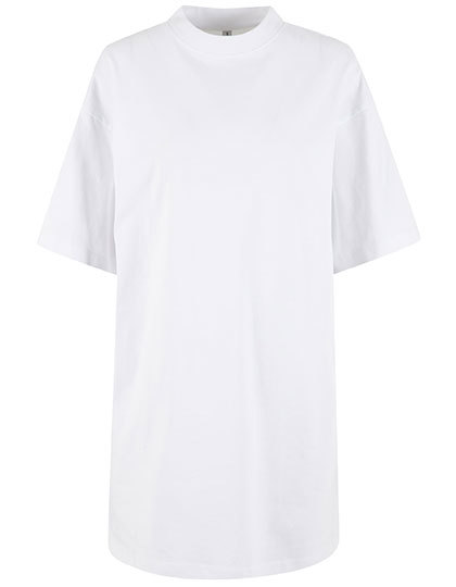 Sukienka Oversize Bawełna Organiczna NM046 - White