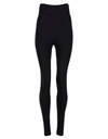 Legginsy Damskie Slim Dżersej Bawełna Organiczna NM047 - Black