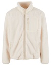 Kurtka Meska Klasyczna Polar Sherpa NM049 - White Sand