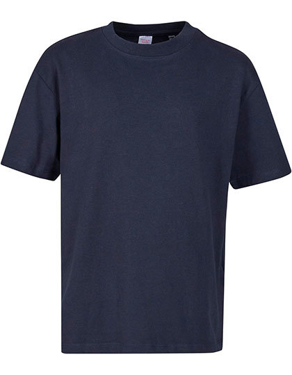 Koszulka oversize bawelniana NMK003 - Navy