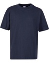 Koszulka oversize bawelniana NMK003 - Navy