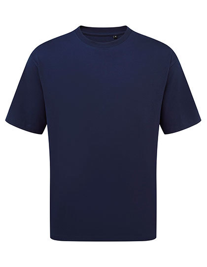 Koszulka Oversize Bawelniana PW020 - Navy (ca. Pantone 533C)