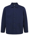 Kurtka Robocza Rozpinana Unisex Plotno Bawelniano Poliestrowe PW022 - Navy (ca. Pantone 533C)