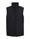 Kamizelka Ocieplana Hybrydowa Strecz Recykling RG20300 - Black & Ash (Heather)