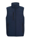 Kamizelka Ocieplana Hybrydowa Strecz Recykling RG20300 - Navy & Ash (Heather)