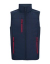 Kamizelka Ocieplana Hybrydowa Strecz Recykling RG20300 - Navy & Classic Red