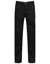 Spodnie Robocze Wodoodporne Poliester Bawelna RG600 - Black