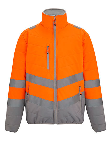 Kurtka Termiczna Hi-Vis Dwukolorowa Odblaskowa RG9430 - Orange