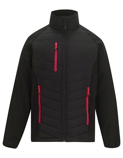 Kurtka Robocza Wodoodporna Stretch RG958 - Black & Classic Red