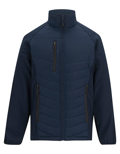 Kurtka Robocza Wodoodporna Stretch RG958 - Navy & Ash (Heather)