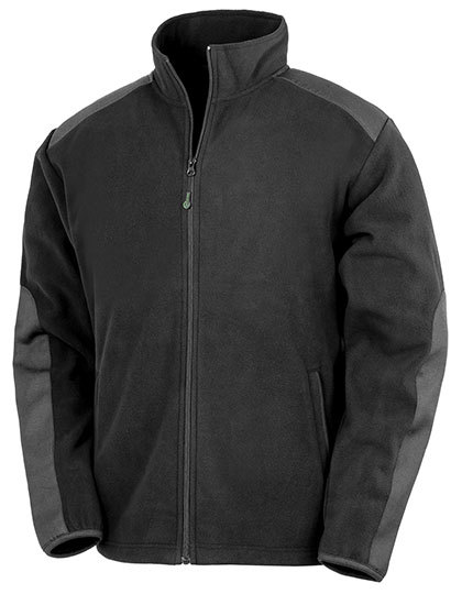 Kurtka Mikropolarowa Poliester z Recyklingu RT515 - Black
