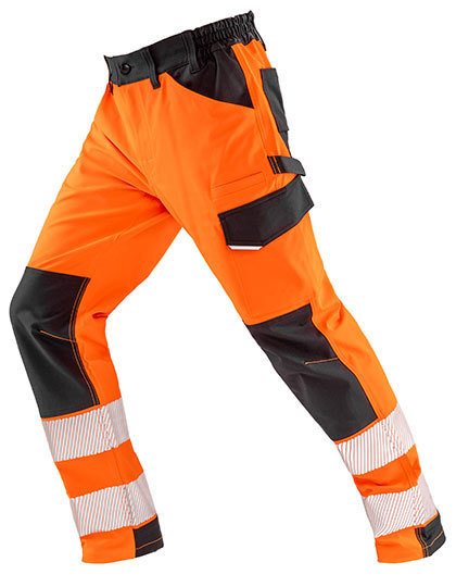 Spodnie Slim Fit Wiatroszczelne RT517 - Fluorescent Orange