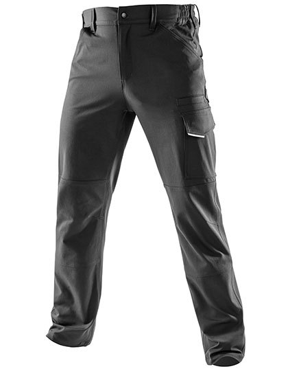 Spodnie Slim Fit Elastyczne Wiatroszczelne RT518 - Black