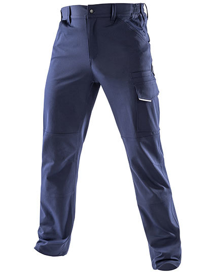 Spodnie Slim Fit Elastyczne Wiatroszczelne RT518 - Navy