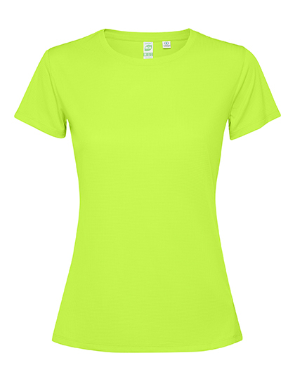 Koszulka Dopasowana Techniczna Poliester Recykling RY0431 - Fluor Green 222