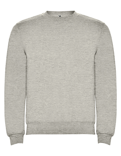 Bluza Dresowa Klasyczna Bawełniana Poliestrowa RY1070 - Ash White Melange 177