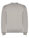 Bluza Dresowa Klasyczna Bawełniana Poliestrowa RY1070 - Stone Grey 108