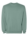 Bluza Unisex Okragly Dekolt Bawelna Frotte Prana Kwasem RY2203 - Duck Green Washed 806