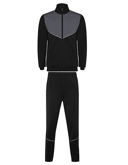 Dres Sportowy Slim Fit Interlock RY6402 - Black 02 & Ebony 231