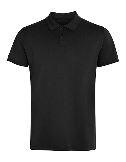 Koszulka Polo Meska Pique Bawelna Elastan RY6441 - Black 02