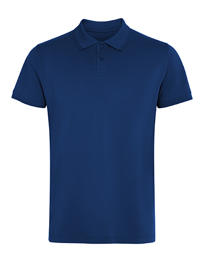 Koszulka Polo Męska Pique Bawełna Elastan RY6441 - Navy Blue 55