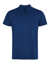 Koszulka Polo Męska Pique Bawełna Elastan RY6441 - Navy Blue 55