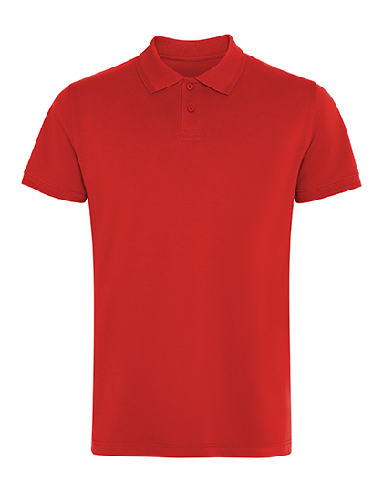 Koszulka Polo Meska Pique Bawelna Elastan RY6441 - Red 60