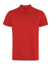 Koszulka Polo Męska Pique Bawełna Elastan RY6441 - Red 60