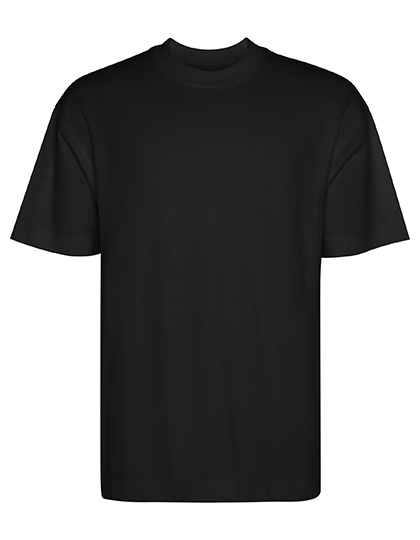 Koszulka Oversize Bawelniana Wysokiej Gramatury RY6561 - Black 02