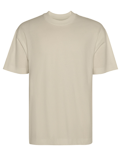 Koszulka Oversize Bawelniana Wysokiej Gramatury RY6561 - Sand 07