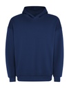 Bluza Oversize Mieszanka Bawelny Poliestru RY6702 - Navy Blue 55