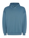 Bluza z kapturem oversize RY6702 - Storm Blue