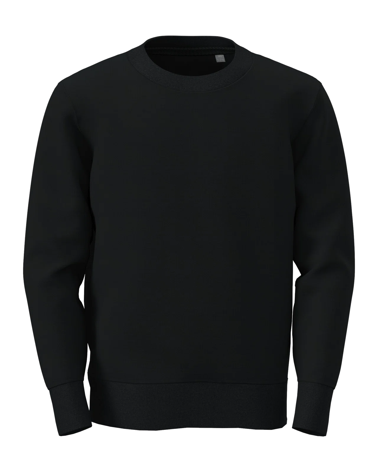 Bluza Klasyczna Bawelniano-Poliestrowa S4370K - Black Opal